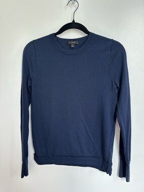 J. Crew Navy Women's Crewneck Sweater
